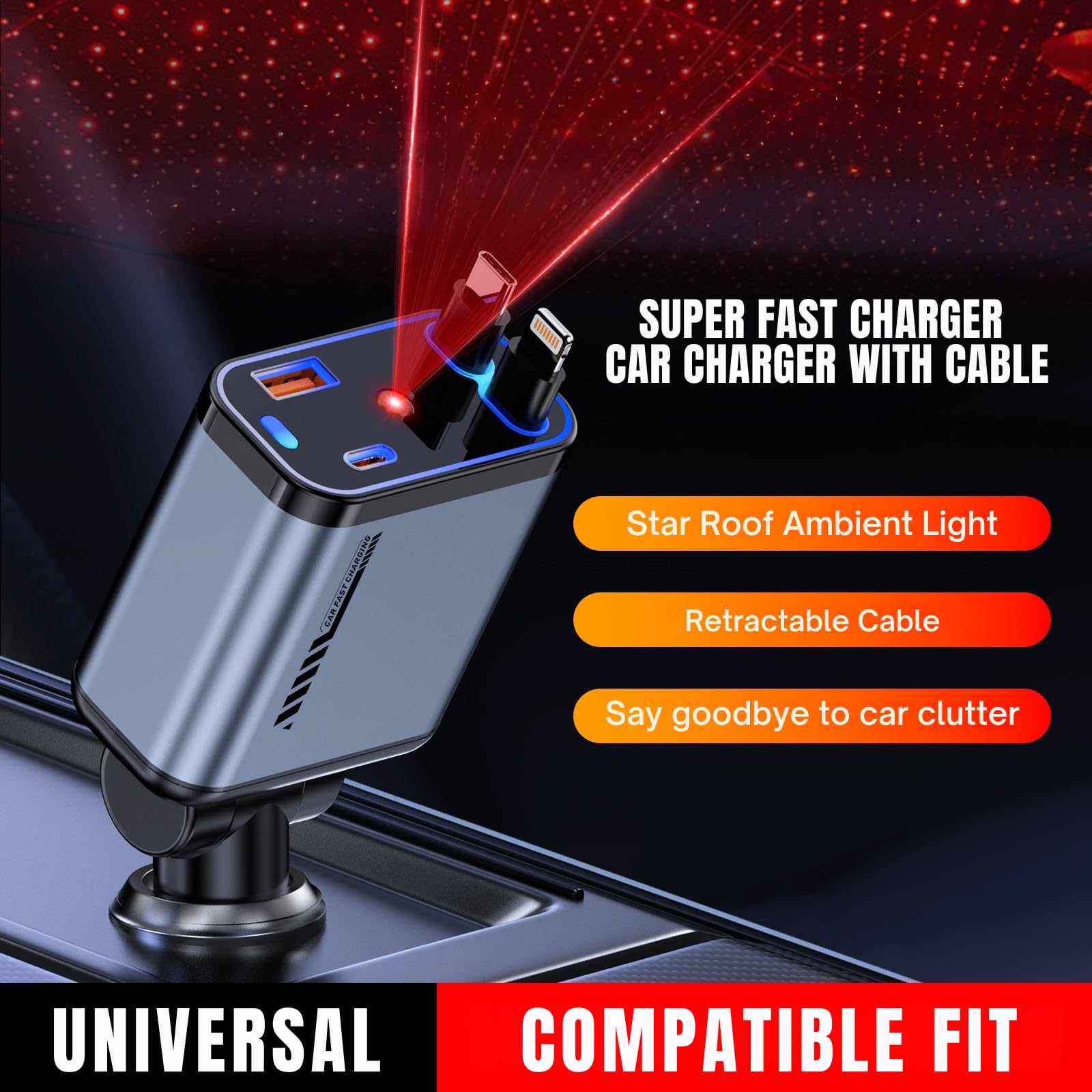 Fast Charging Car Mobile Charger